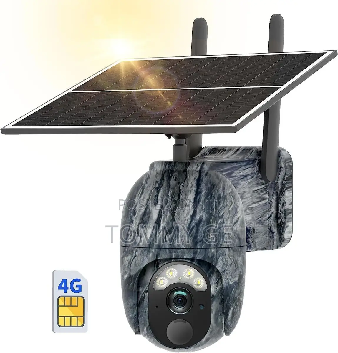 SOLAR SECURITY CAMERA በ Sim Card የሚሰሩ ለገጠር እና ለእርሻ