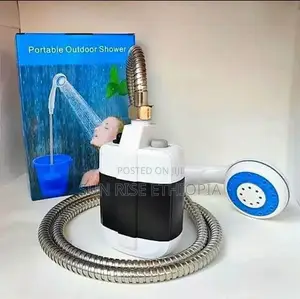 Portable Outdoor Shower Pump
በቻርጅ የሚሰራ ተንቀሳቃሽ ሻወር ፓምፕ