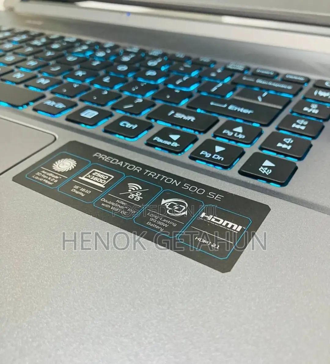 New Laptop Acer Predator Helios 300 16GB Intel Core I7 SSD 2T