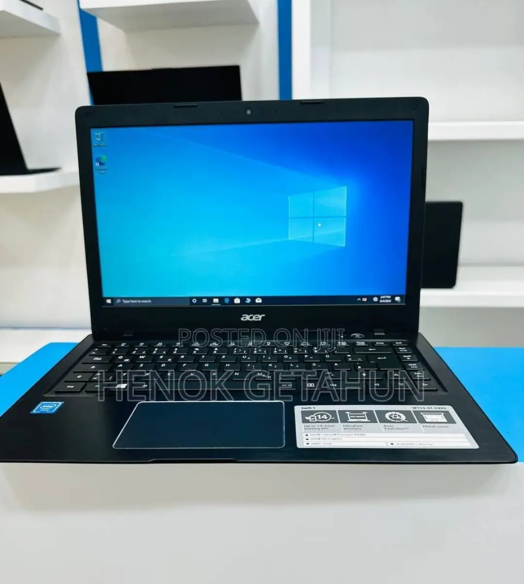 New Laptop Acer Aspire 1 A114-31 4GB Intel SSD 72GB