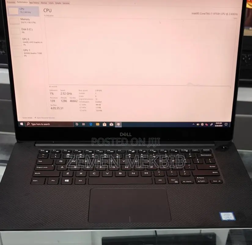 New Laptop Dell Precision 5540 16GB Intel Core I7 SSD 512GB