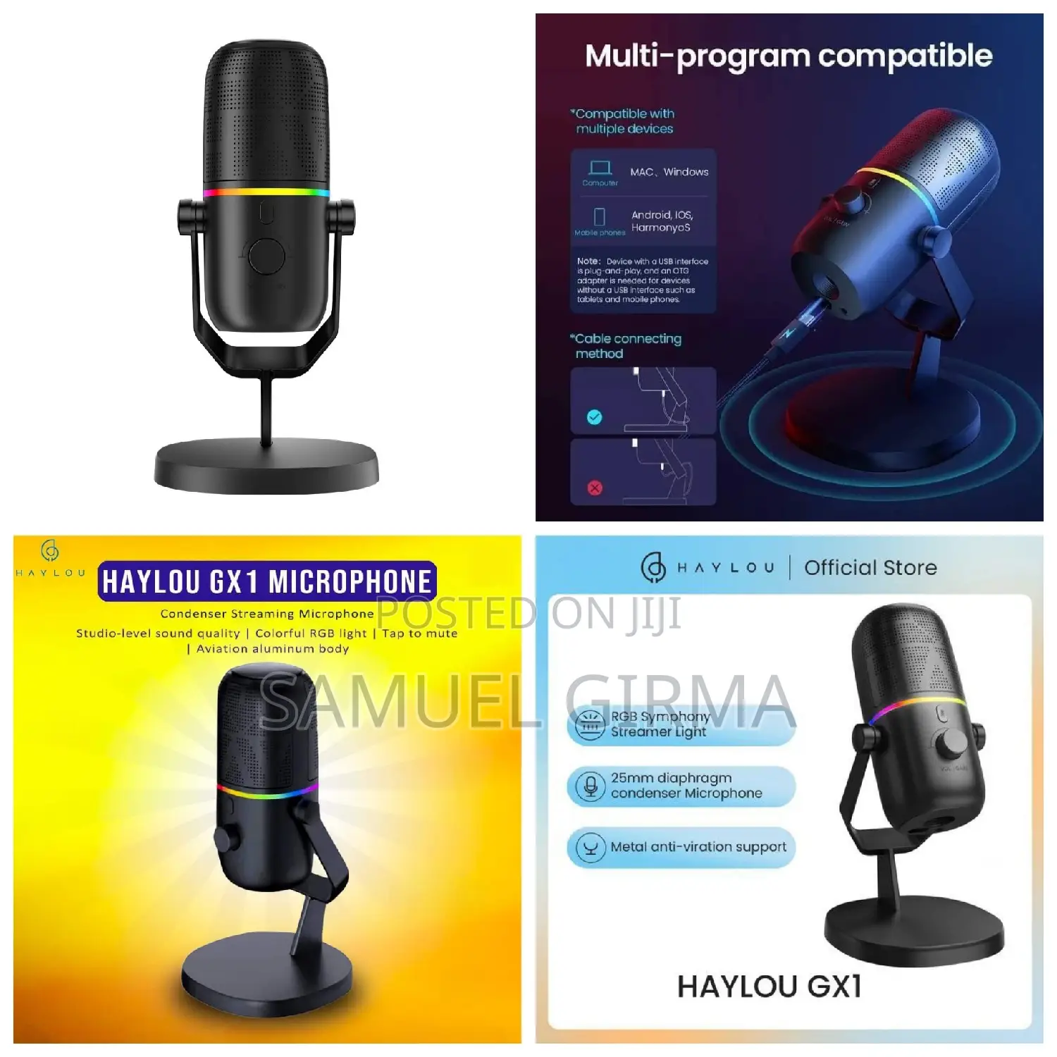 ~ Xiaomi Haylou GX1 Condenser Streaming Microphone