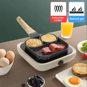 Photo - 4 in 1 Flat Bottom Omelette Egg Pan