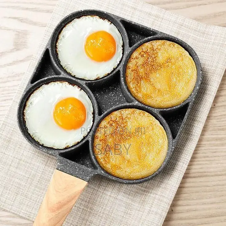 4 in 1 Flat Bottom Omelette Egg Pan