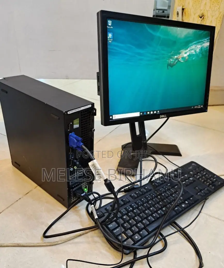 New Desktop Computer Dell OptiPlex 3050 4GB Intel Core I3 SSD 500GB