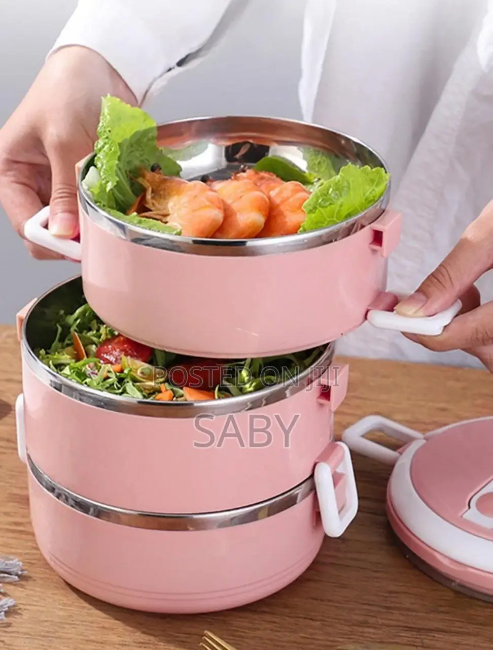 .Stackable 4in1 Lunch Box