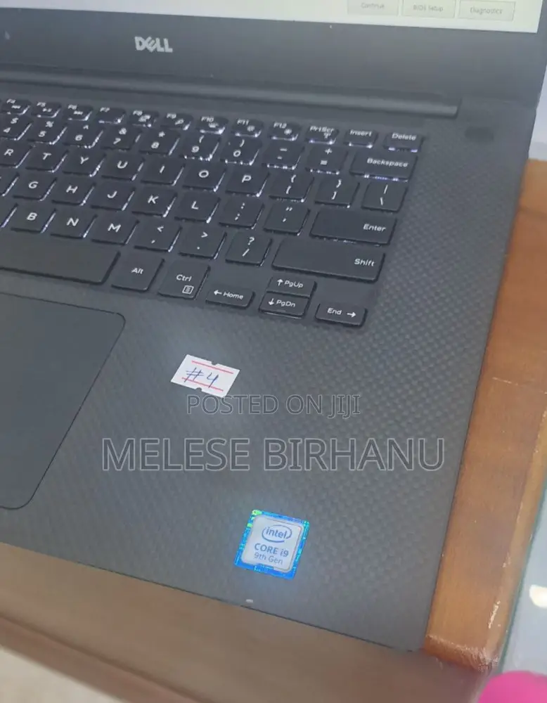 New Laptop Dell XPS 15 16GB Intel Core I9 SSD 512GB