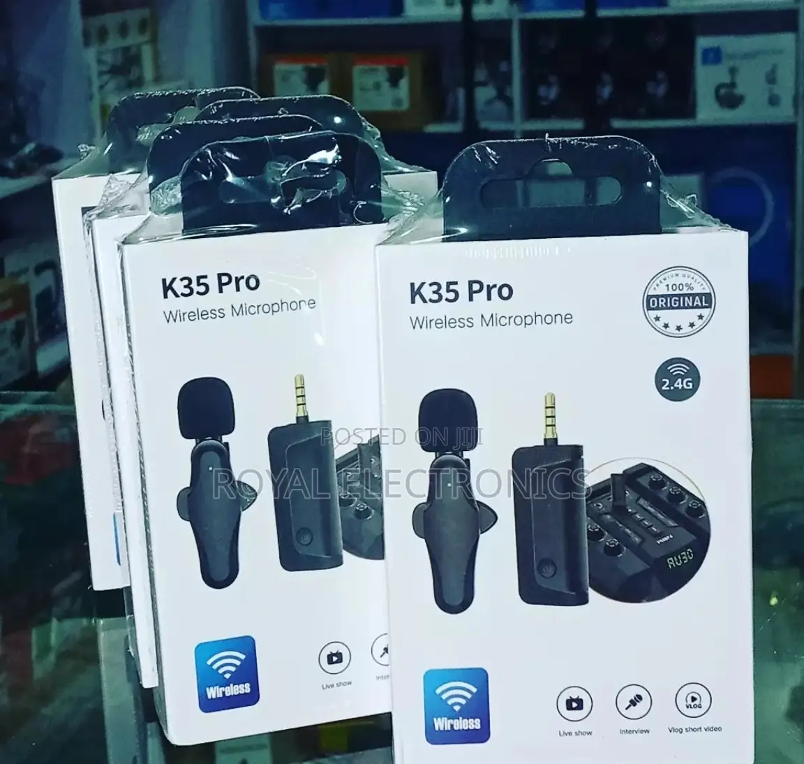 Original 2.4 GHZ Dual Mic