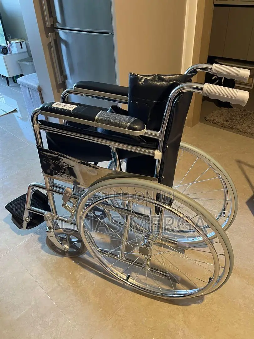 Standard Wheelchair十wheelchair它wheelchair乂የሸራ መቀመጫ ዊልቼር/ዊልቼር