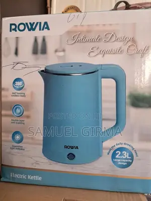 ~Rowiaበኤሌክትሪክ የሚሰራ የሁሃ ማሞቂያ ኪትል ቦይለር
