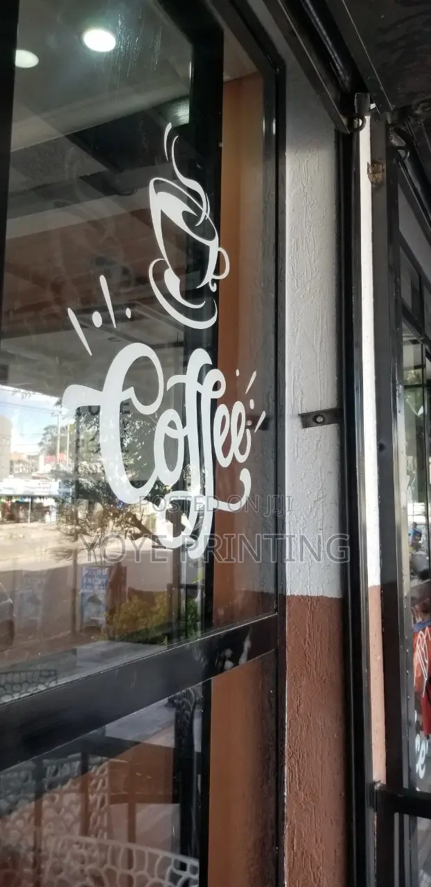 Window Stiker,Plot Stiker,Stiker,ስቲከር