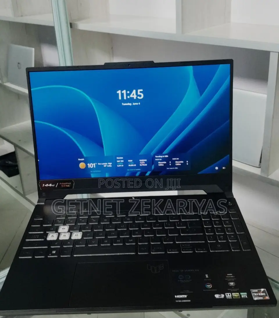 New Laptop Asus TUF Gaming A15 16GB AMD Ryzen 7 SSD 512GB