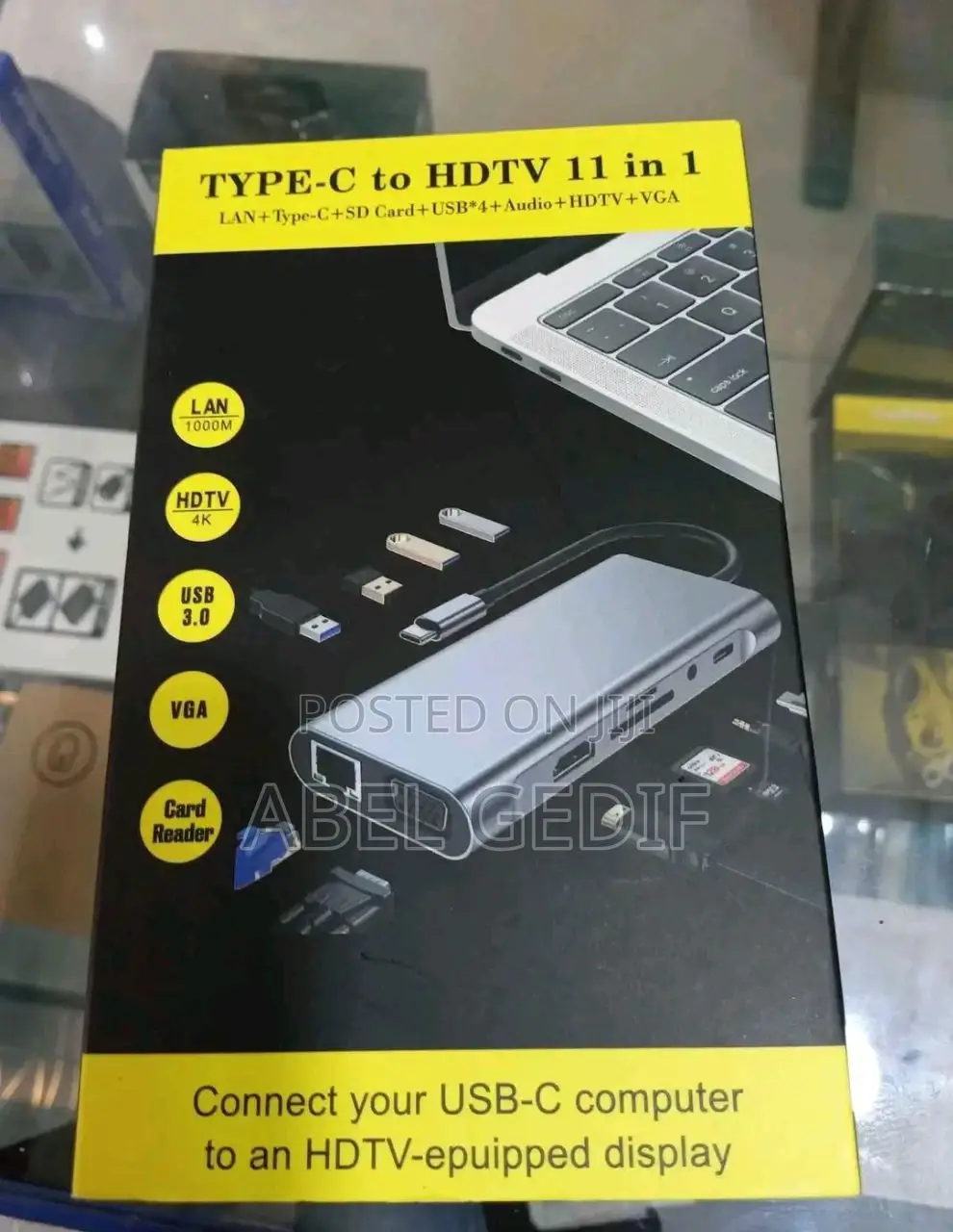 USB C Converter for Slim Laptop