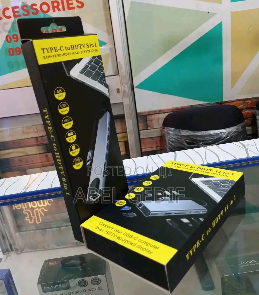 USB C Converter for Slim Laptop