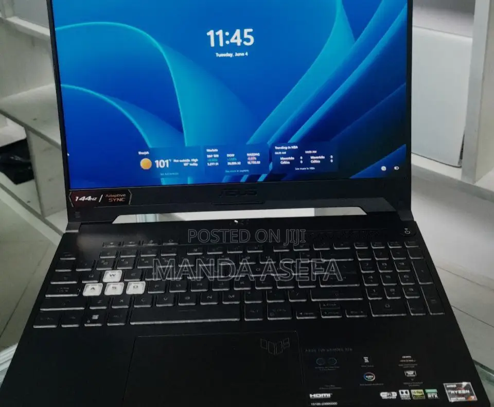 New Laptop Asus TUF Gaming A15 16GB AMD Ryzen 7 SSD 512GB