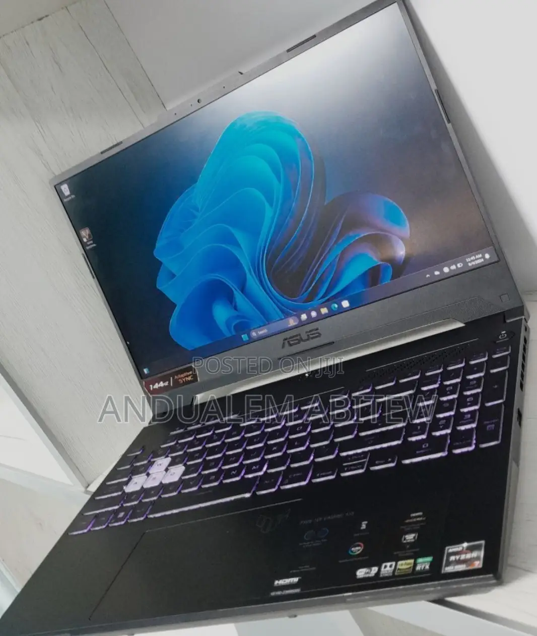 New Laptop Asus TUF Gaming FX504 16GB AMD Ryzen 7 SSD 512GB
