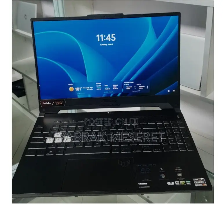 New Laptop Asus TUF Gaming A15 16GB AMD Ryzen 7 SSD 512GB
