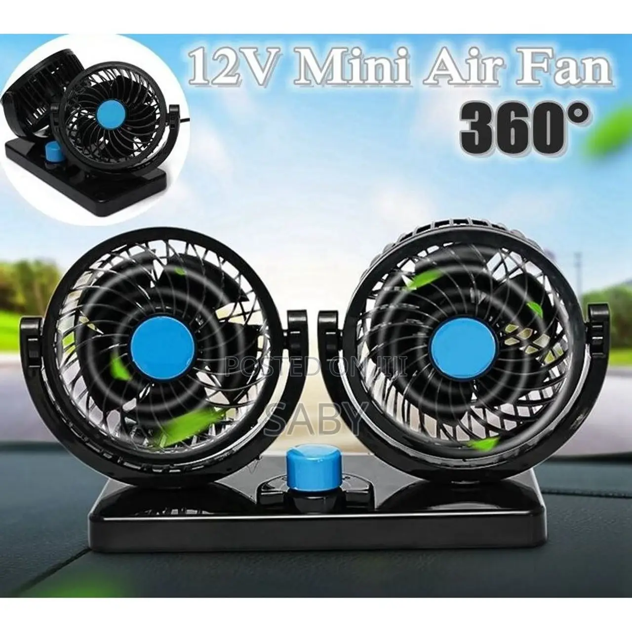 Electric Car Fan 12V