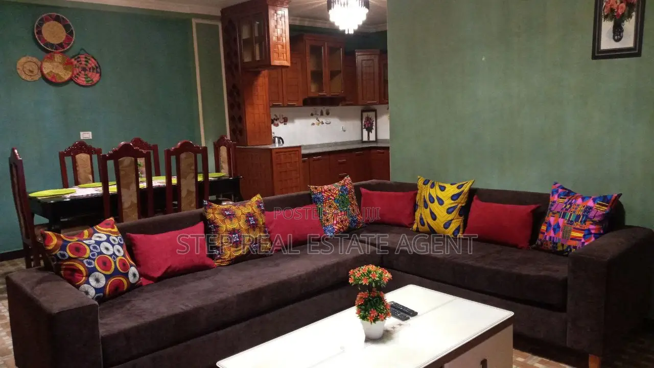 Furnished 5bdrm Apartment in Bole for rent