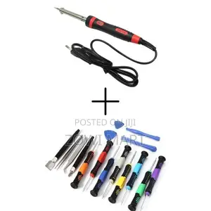 Photo - Screwdriver + Soldering Iron