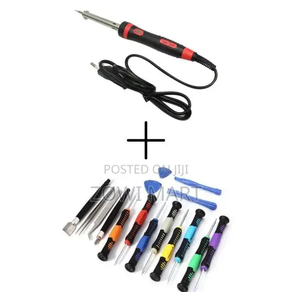 Screwdriver + Soldering Iron