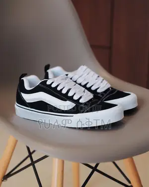 Photo - Original Vans Knu ‘Black/White’ Shoes