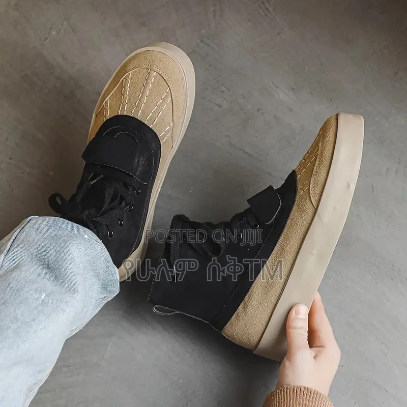 Original Fear of God Two Tone High Boots Shoes