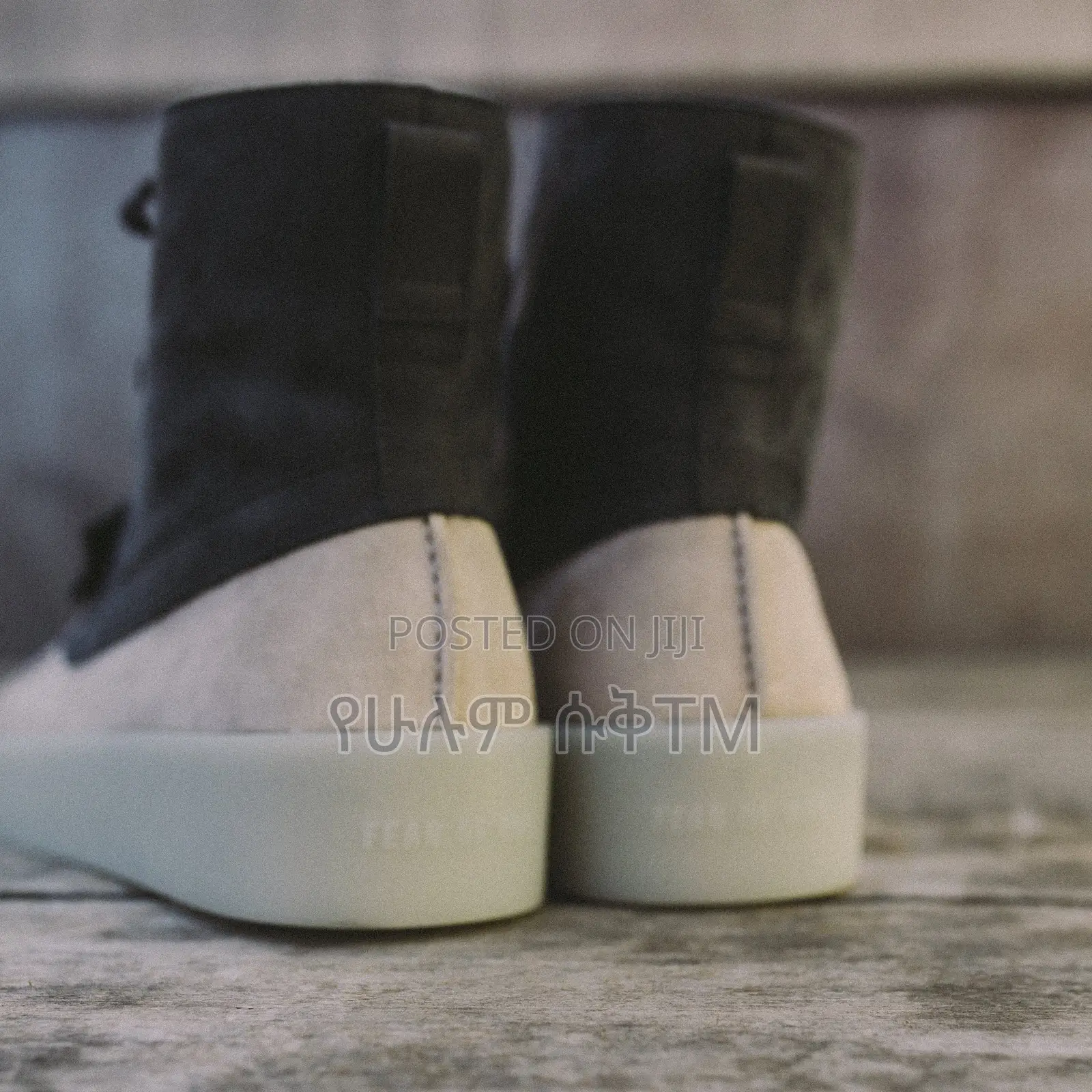 Original Fear of God Two Tone High Boots Shoes