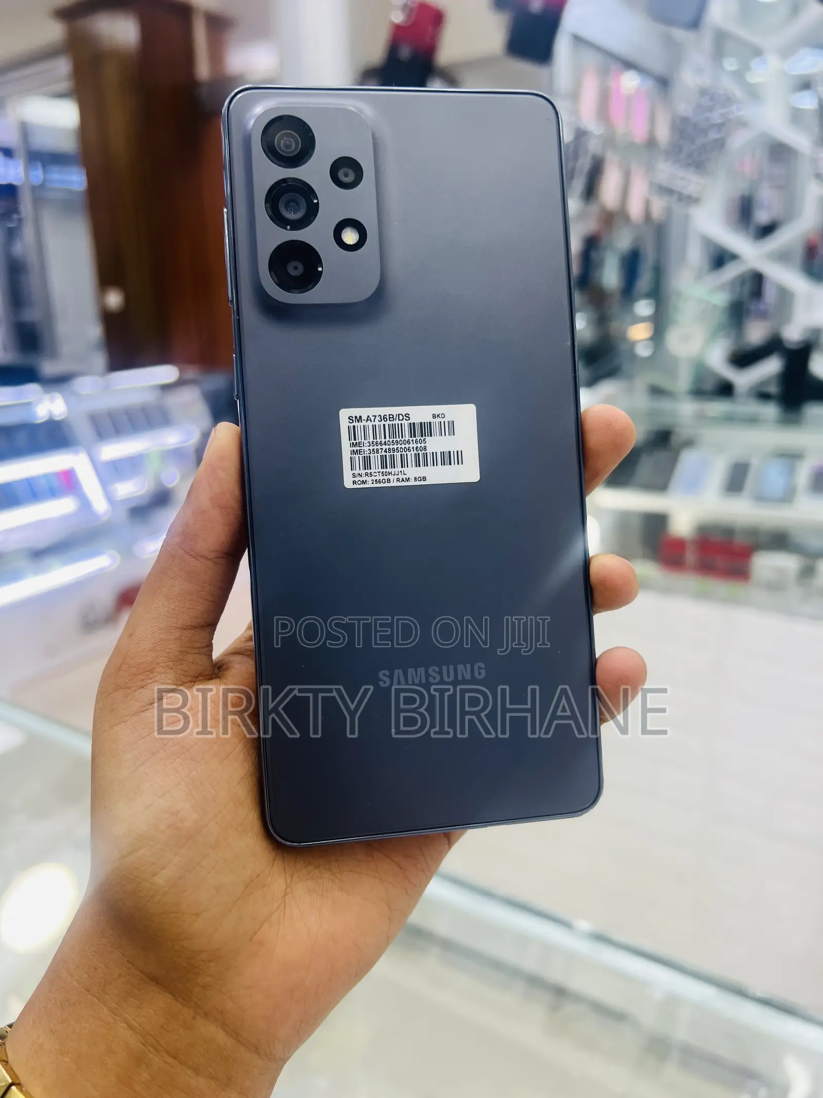 New Samsung Galaxy A73 5G 256 GB Black