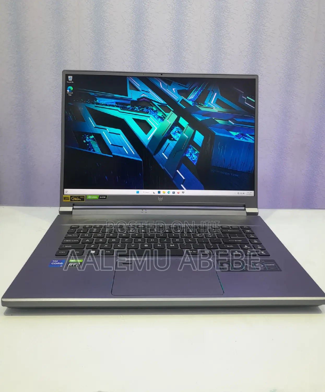 New Laptop Acer Predator Triton 500 SE 16GB Intel Core I7 SSD 1T