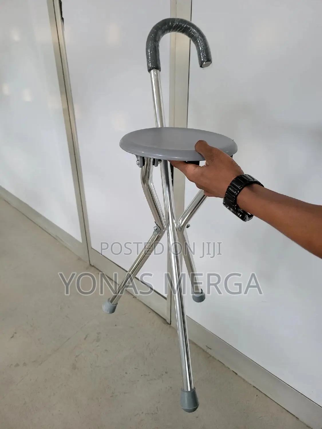 Stainless Walking Cane才walking Stick會walking Stick比ከዘራ