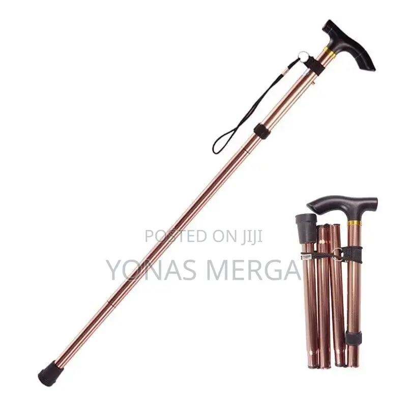Walking Stick Adjustable Walking Aluminum Collapsible Travel