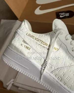 Photo - Nike Air Force 1 Louis Vuitton Trainer's High Quality Shoes