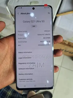 New Samsung Galaxy S21 Ultra 5G 512 GB