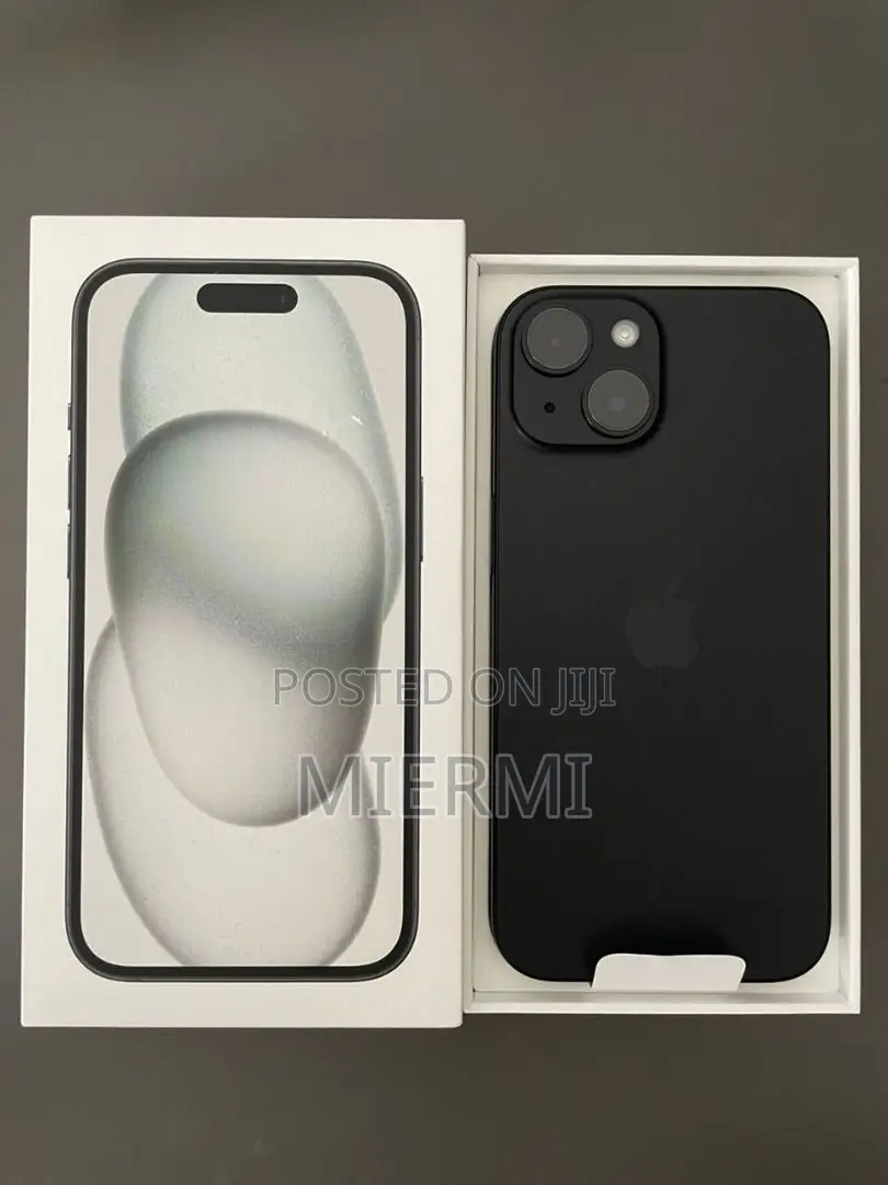 New Apple iPhone 15 128 GB Black