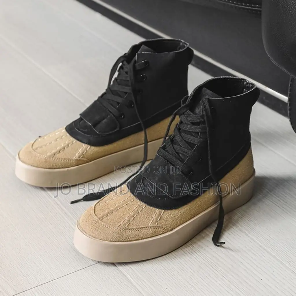 Fear of Godfog Two-Tone Nubuck Duck High Master Quality Shoe