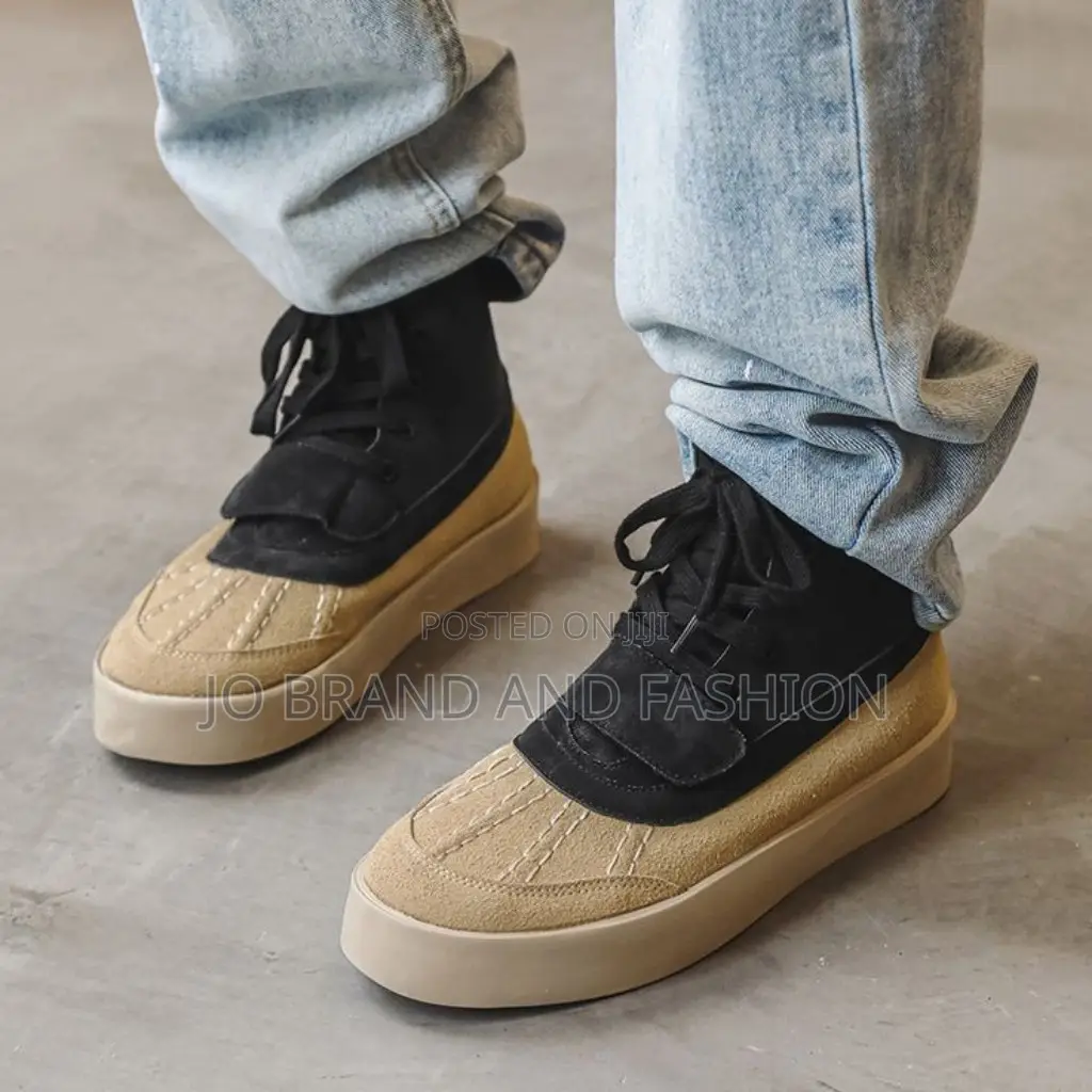 Fear of Godfog Two-Tone Nubuck Duck High Master Quality Shoe