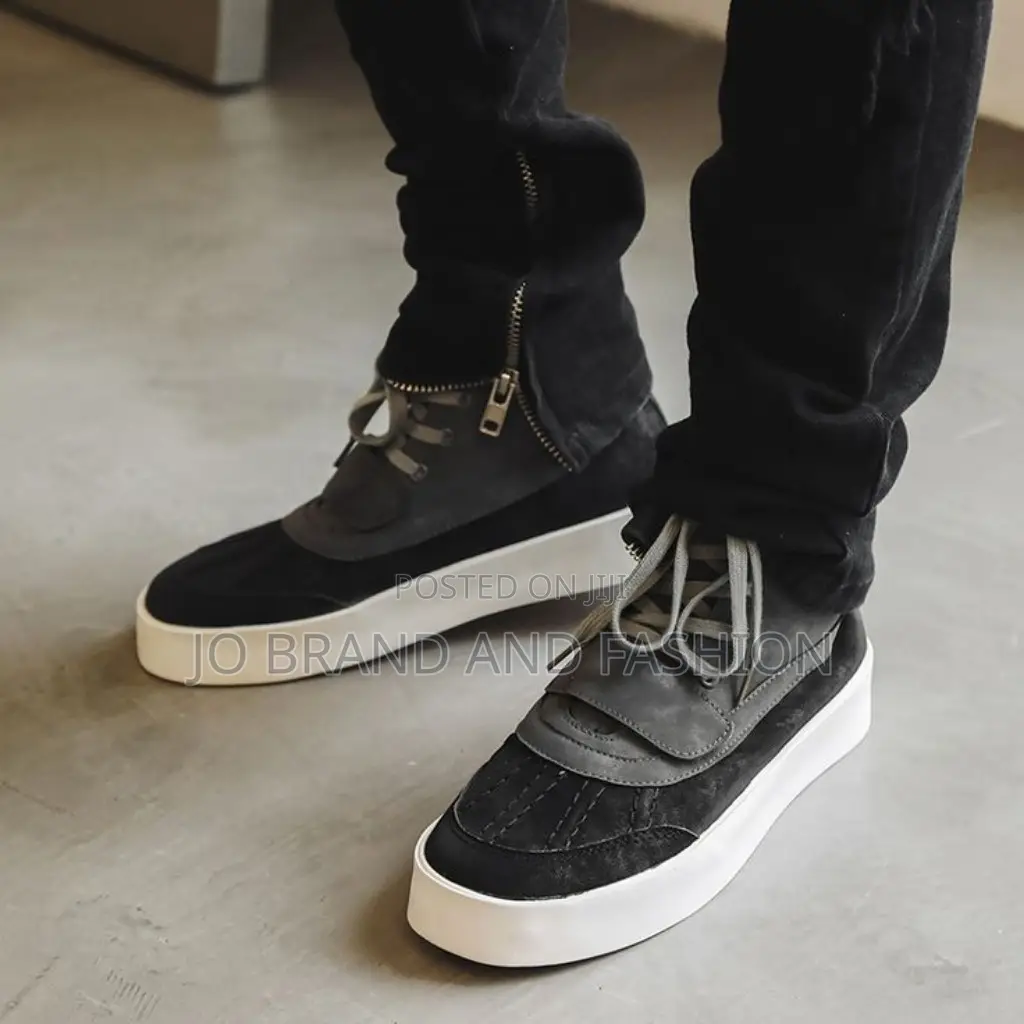 Fear of Godfog Two-Tone Nubuck Duck High Master Quality Shoe