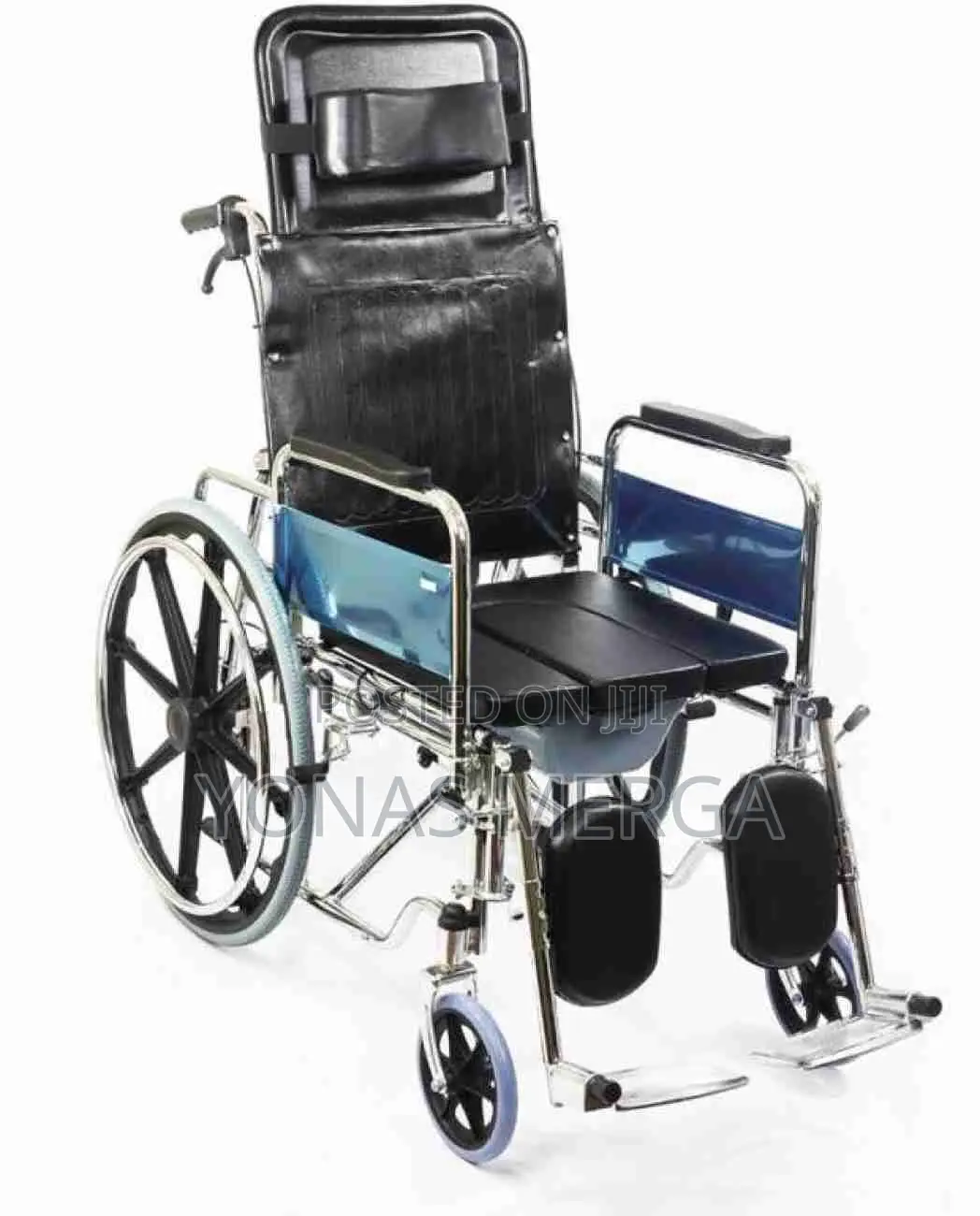Potty Wheelchair የሽንት(Sliding Mechanism) Bed Type Wheelchair