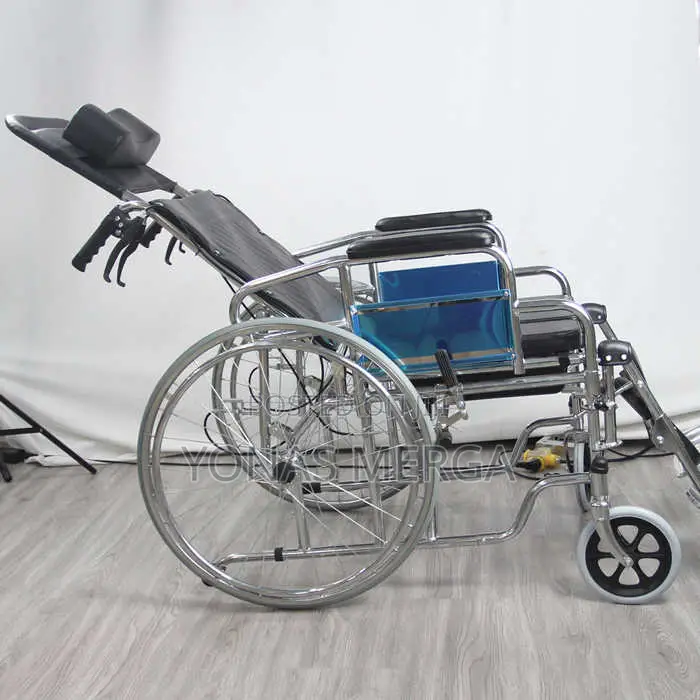 Toilet Wheelchair圳wheelchair With Detachable Arm Footrest