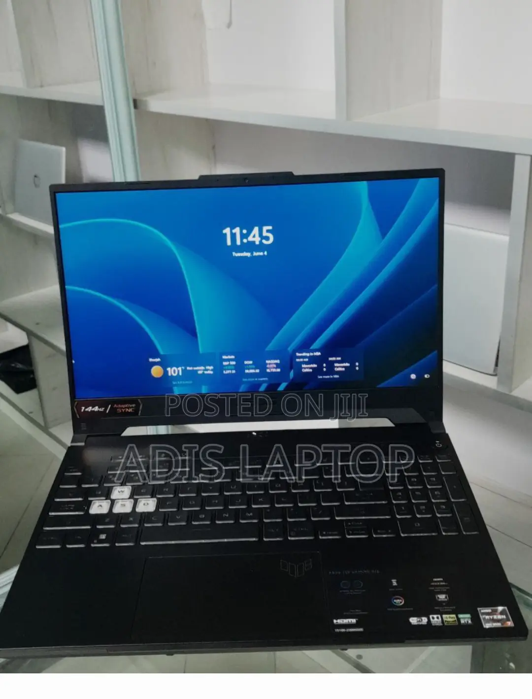 New Laptop Asus TUF Gaming A15 16GB AMD Ryzen 7 SSD 512GB