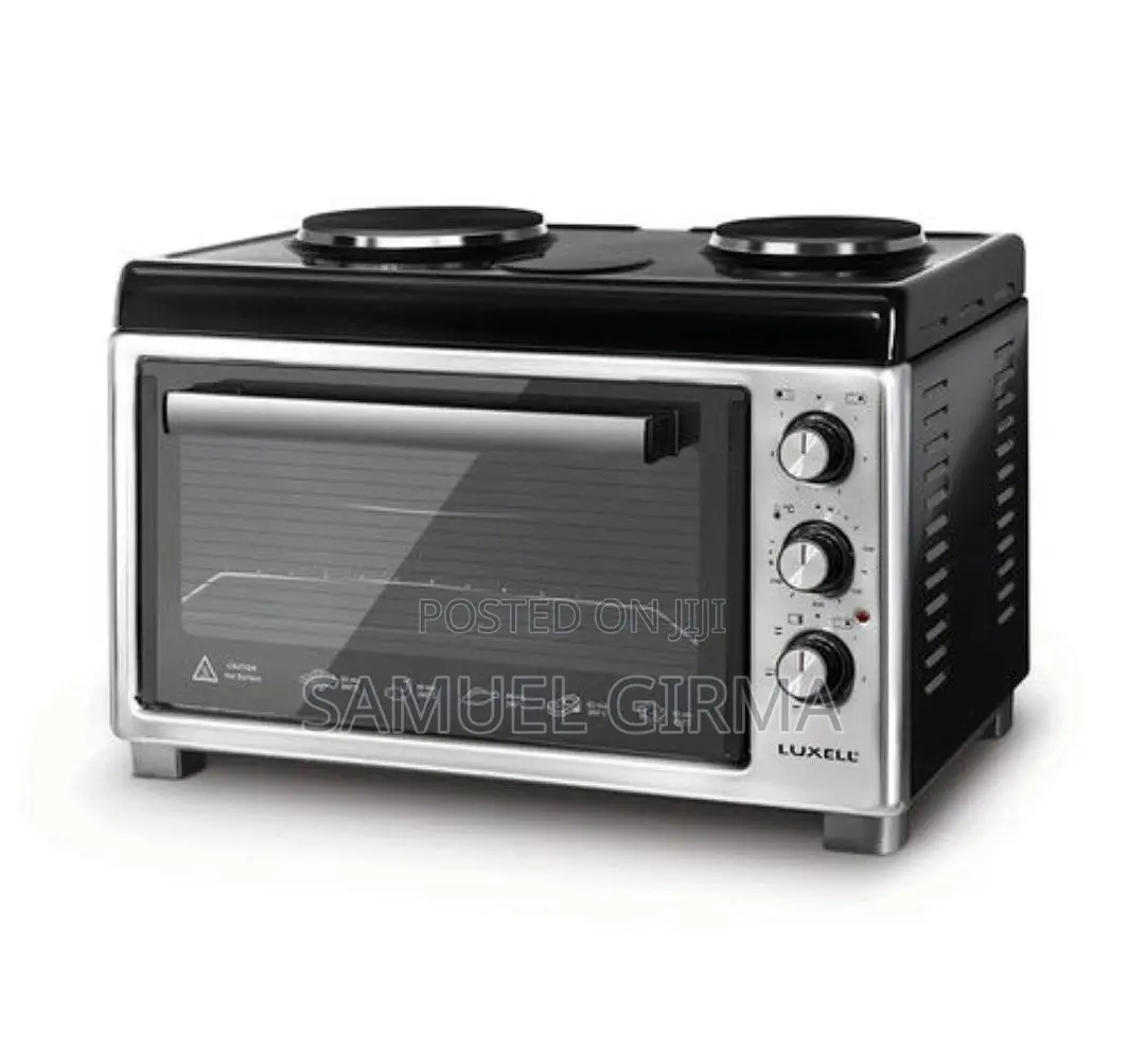 √47liter Kumtel Oven (ኩምቴል ኦቭን) With Two Hot Plate Stove