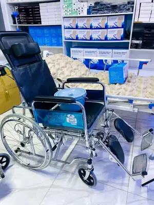Imported 3-in-1 Double Seat Foldable Reclining Wheelchair