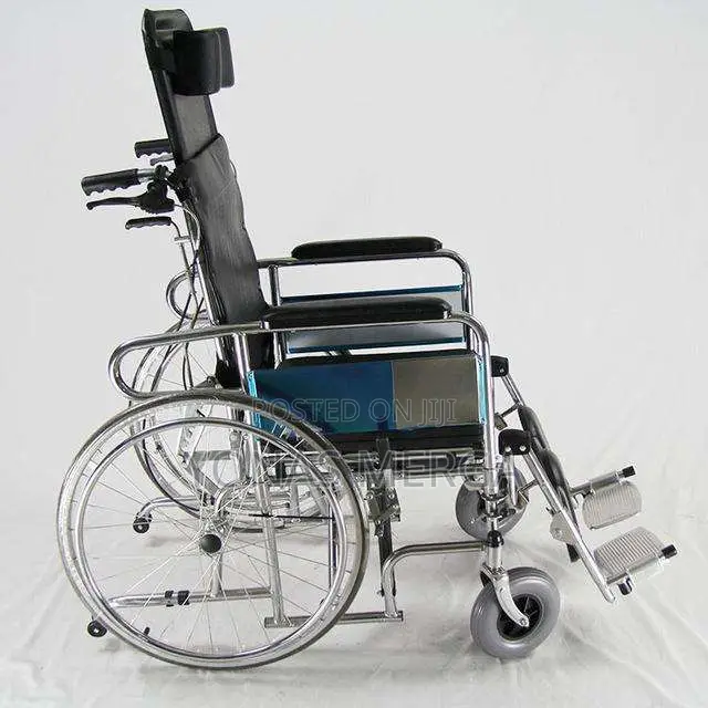 Toilet Wheelchair/ሽንትcan Sit Reclining, 180 °/ Can Lie Fully