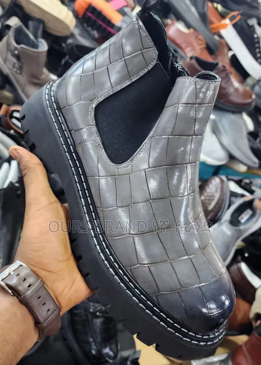 Chelsea Boots High Master Quality Luxury Shoes