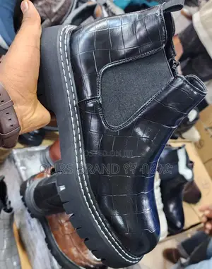 Chelsea Boots High Master Quality Luxury Shoes