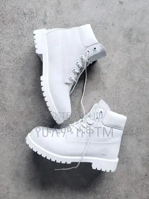 Original Timberland ‘Ghost White’ High Boots Shoes