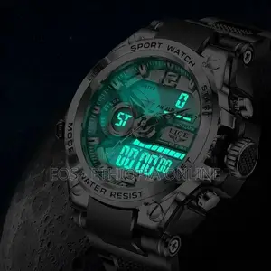 LIGE Big Military Wristwatch for Men [Preorder]