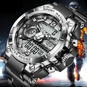 Photo - LIGE Big Military Wristwatch for Men [Preorder]