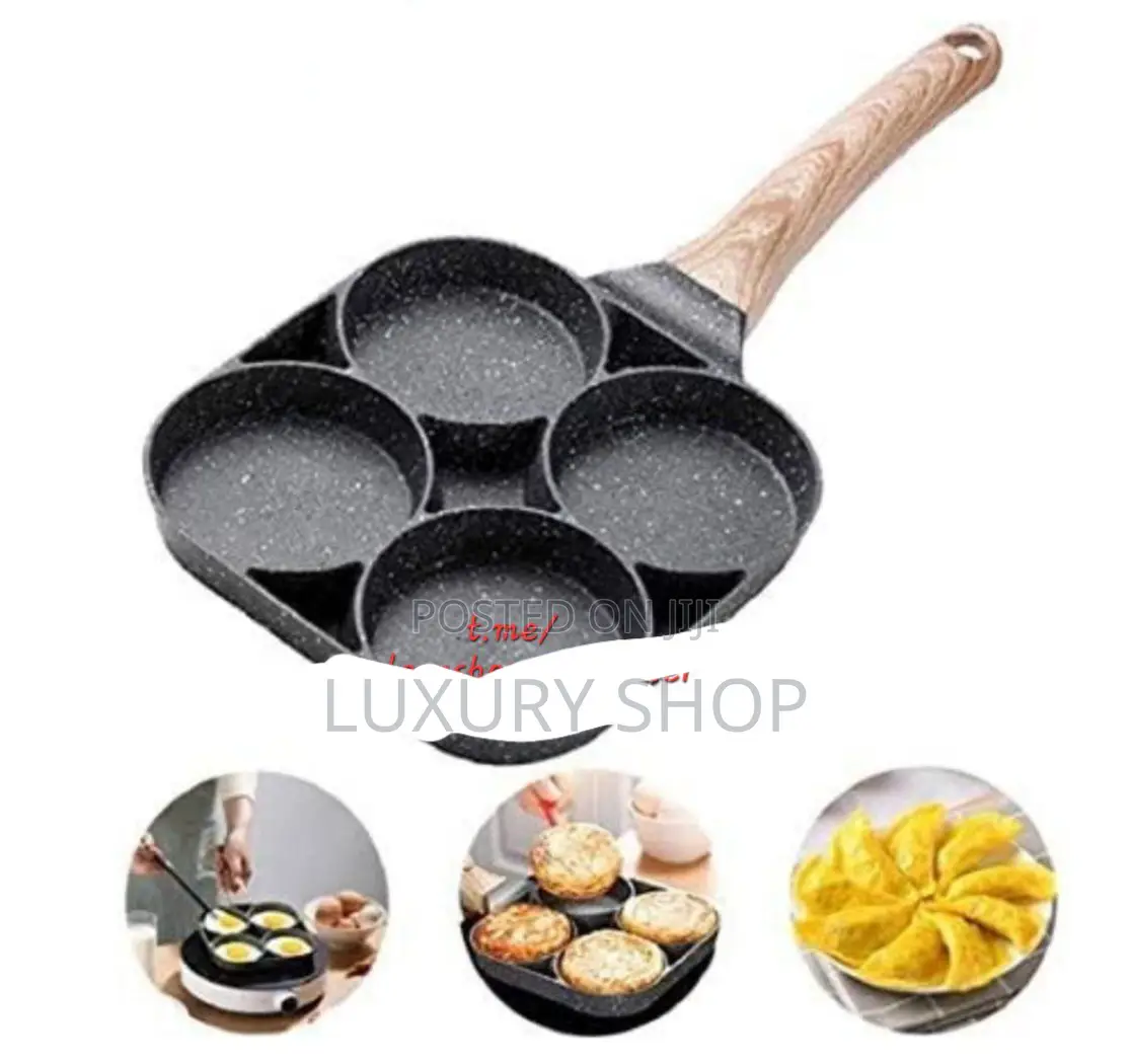 ባለ 4 የፓን ኬክ መስሪያ